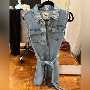 Zara denim dress